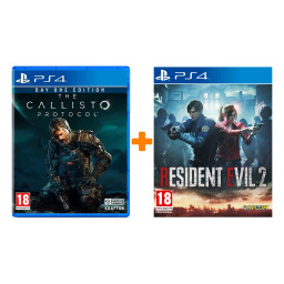  The Callisto Protocol. Day One Edition [PS4,  ] + Resident Evil 2 [PS4,  ]