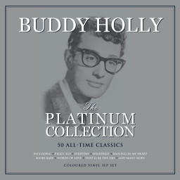Buddy Holly  The Platinum Collection 50 All-Time Classics White Vinyl (LP)