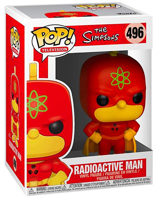  Funko POP Television: The Simpsons  Radioactive Man (9,5 )