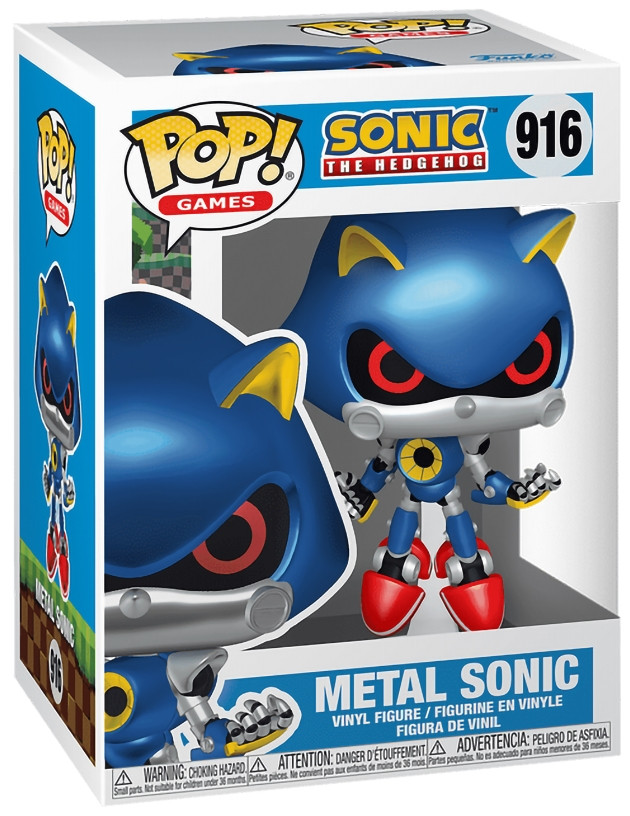 Фигурка Funko POP Games: Sonic The Hedgehog – Metal Sonic (9,5 см)