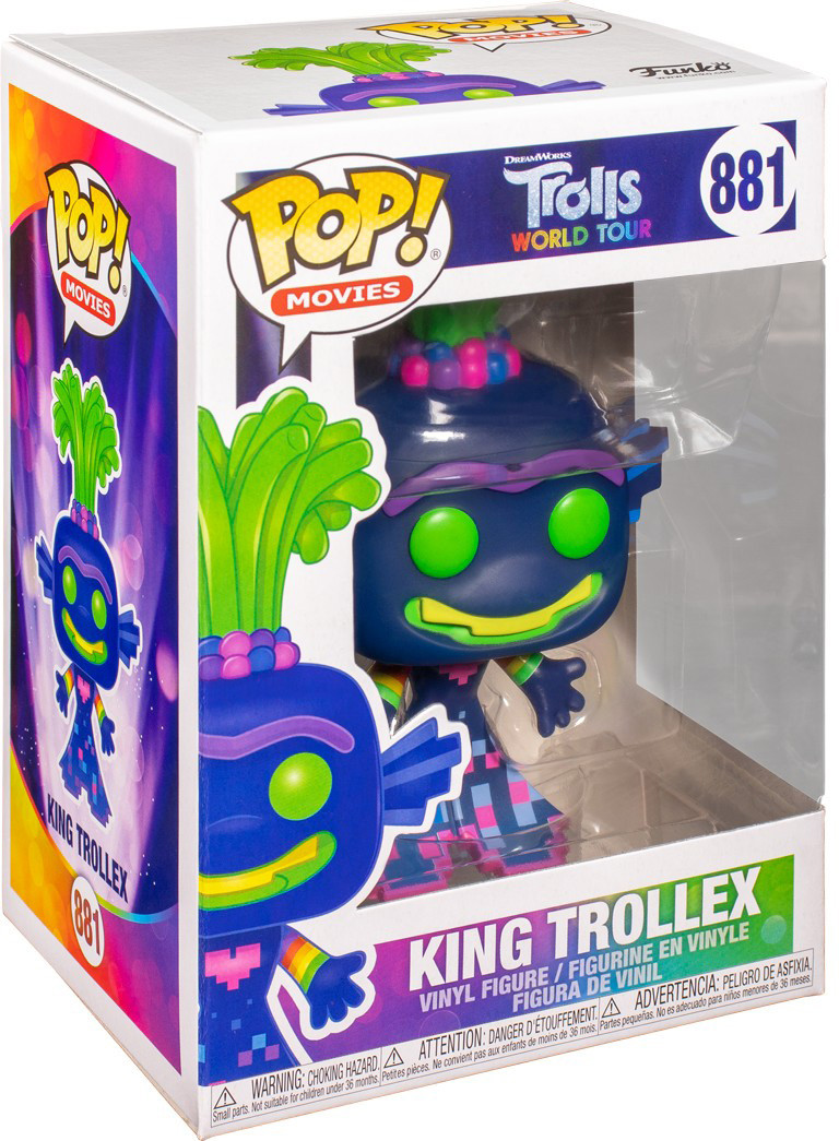  Funko POP Movies: Trolls World Tour  King Trollex (9,5 )