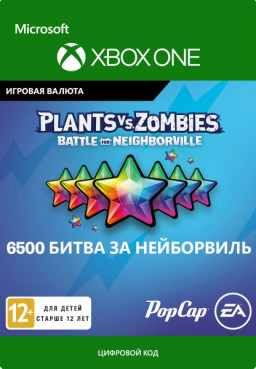 Plants vs. Zombies: Battle for Neighborville. 6500 Rainbow Stars [Xbox One,  ]