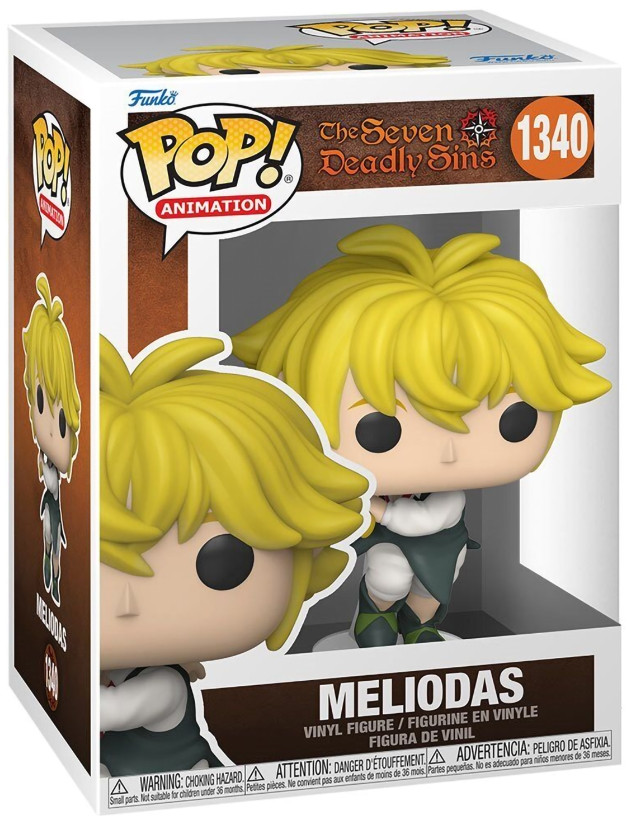  Funko POP Animation: Seven Deadly Sins  Meliodas Full Counter Pose (9,5 )