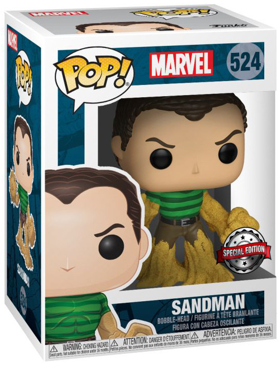 Фигурка Funko POP: Marvel 80 Years – Sandman Bobble-Head (9,5 см)