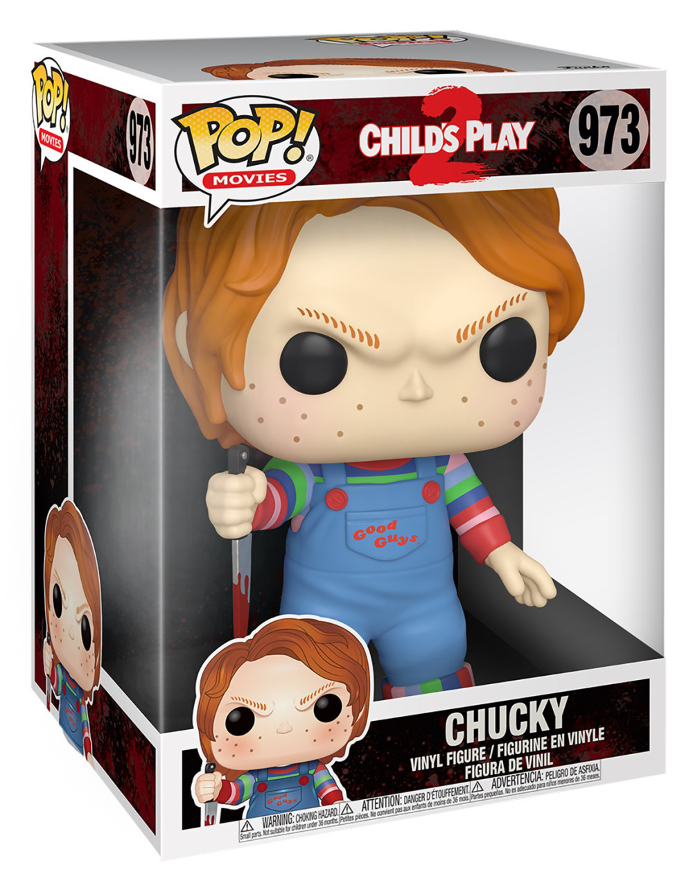 Фигурка Funko POP Movies: Child's Play 2 – Chucky (9,5 см)