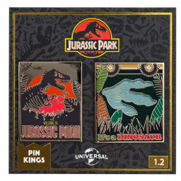 Набор значков Jurassic Park 1.2 Pin Kings 2-Pack