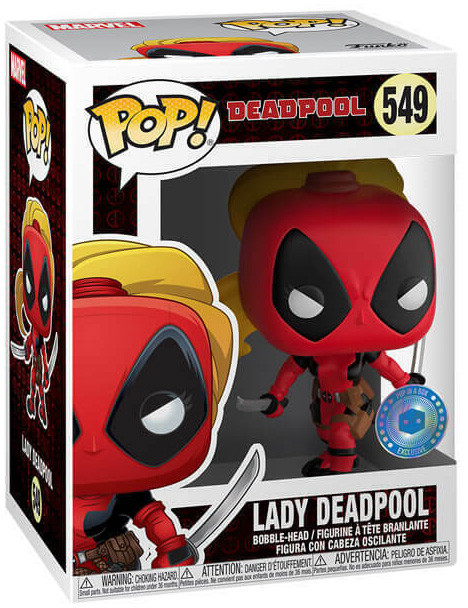  Funko POP: Marvel 80 Years  Lady Deadpool Bobble-Head (9,5 )