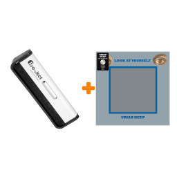 URIAH HEEP  Look At Yourself  50Th Anniversary  Clear Vinyl  LP +   LP Brush It 