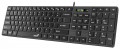Клавиатура Genius SlimStar 126 проводная для PC (черная)