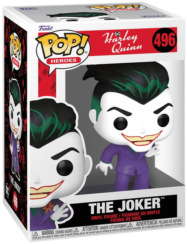 Фигурка Funko POP Heroes: DC Harley Quinn Animated Series – The Joker (9,5 см)