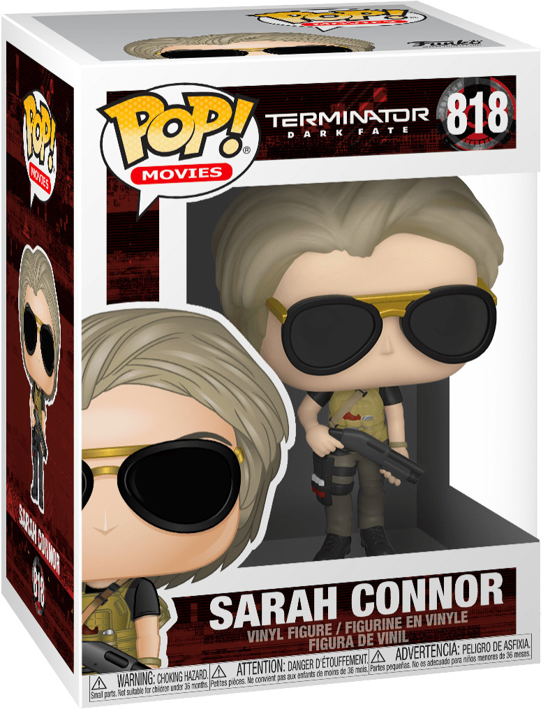 ������� Funko POP Movies: Terminator Dark Fate &ndash; Sarah Connor With Chase (9,5 ��)