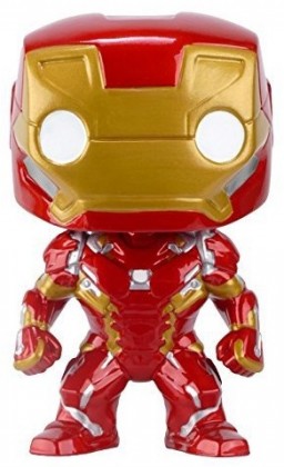  Funko POP Marvel: Captain America Civil War  Iron Man Bobble-Head (9,5 )