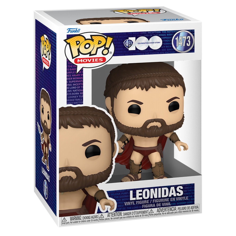  Funko POP Movies Warner Bros 100: 300  Leonidas With Chase (9,5 )