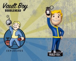  Fallout 4 Vault Boy 111 Bobbleheads: Series Two  Explosives (13 )