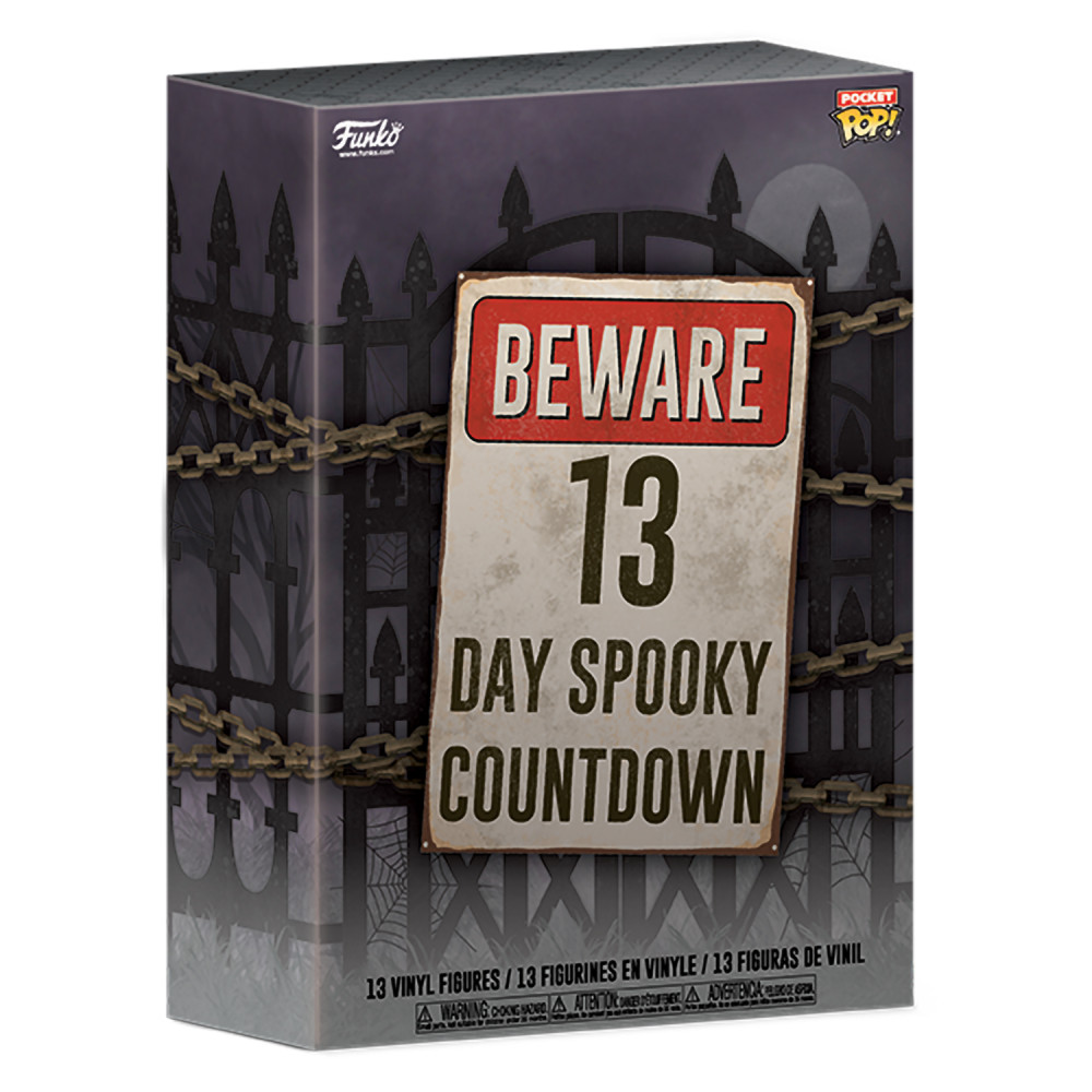   Funko Pocket POP: 13-Day Spooky Countdown Advent Calendar 13 Mini Vinyl Figures