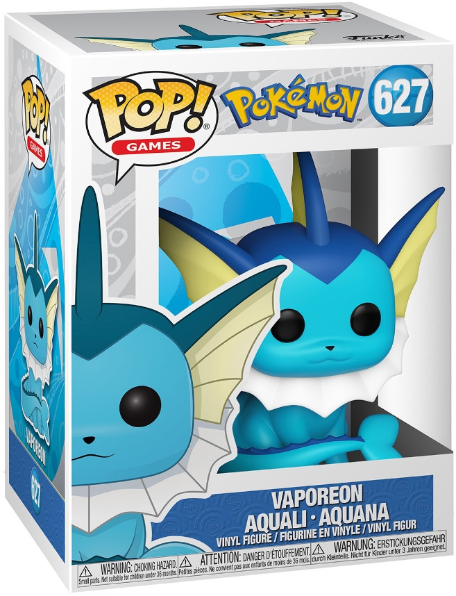  Funko POP Games: Pokemon  Vaporeon  (9,5 )