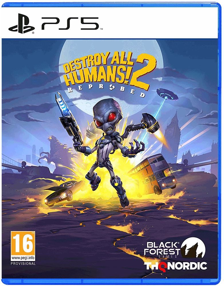  Destroy All Humans! 2. Reprobed [PS5,  ] + PS5:  (DualSense: CFI-ZCT1W: SIEE)