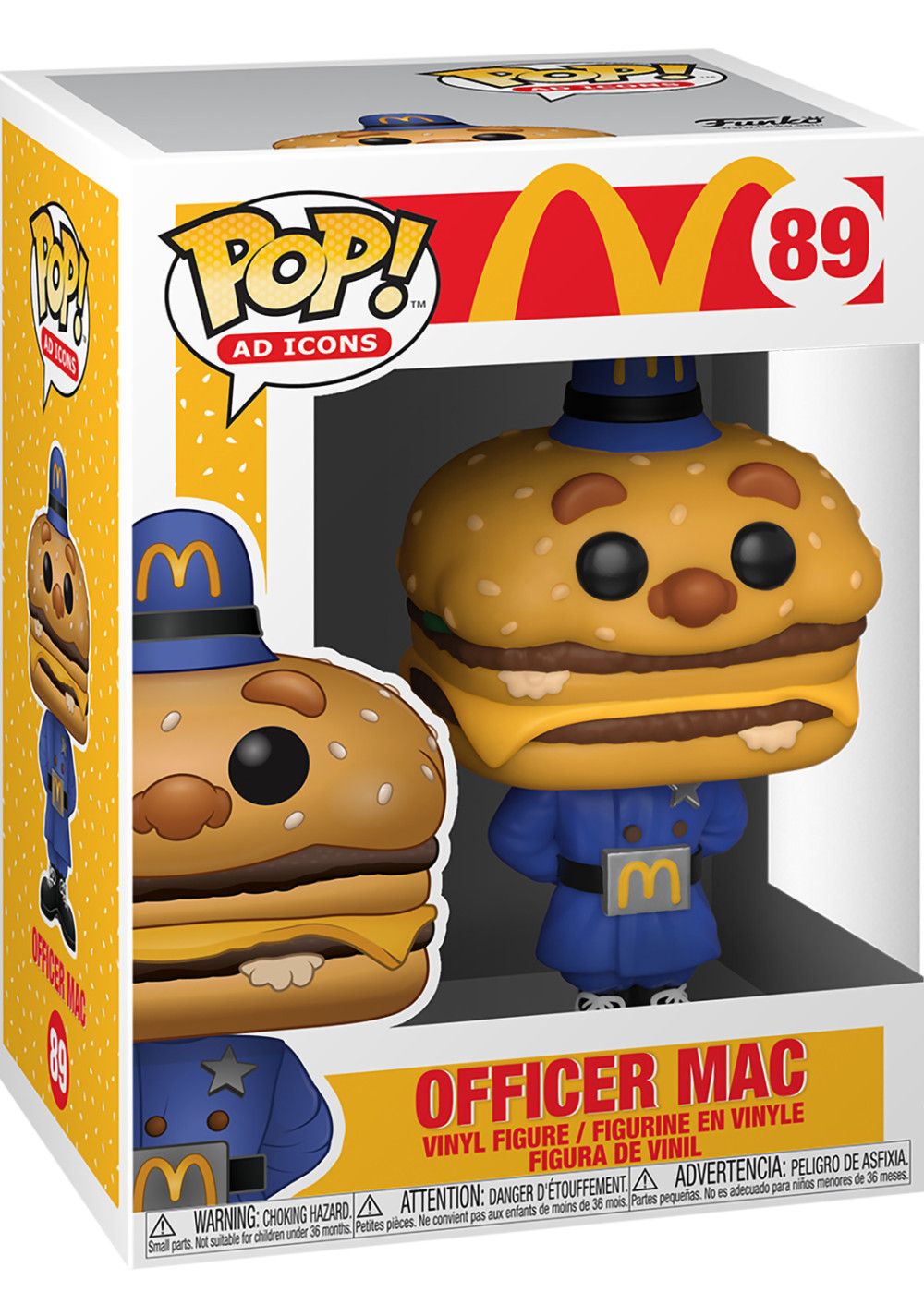  Funko POP Ad Icons: McDonalds  Officer Mac (9,5 )