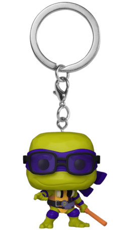  Funko Pocket POP Keychain: Teenage Mutant Ninja Turtles  Mayhem Donatello
