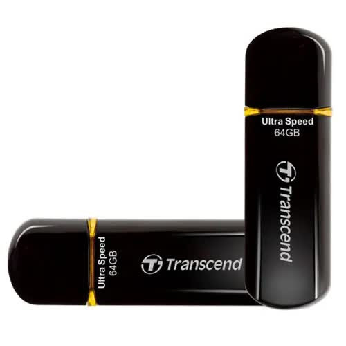 Флеш-накопитель Transcend JetFlash 600 Black/Yellow 64GB
