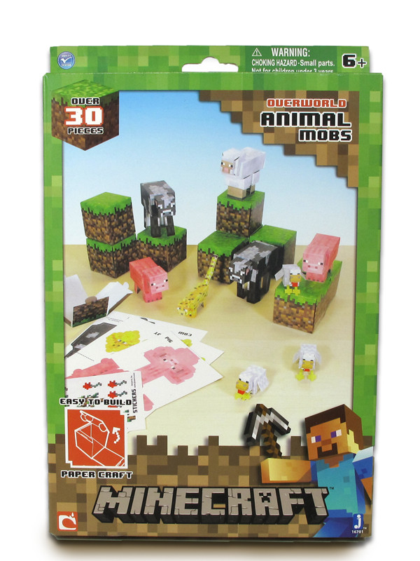 Minecraft Papercraft. Overworld Animal Mobs (30 �������)