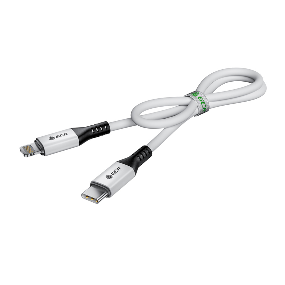 Кабель TypeC Lightning быстрая зарядка Power Delivery корпус белый 0, 7 м (GCR-53185)