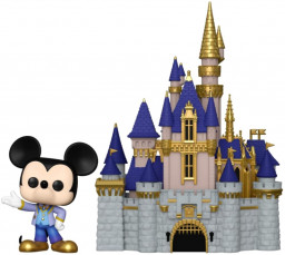  Funko POP Walt Disney World 50th Anniversary Cinderella Castle And Mickey Mouse