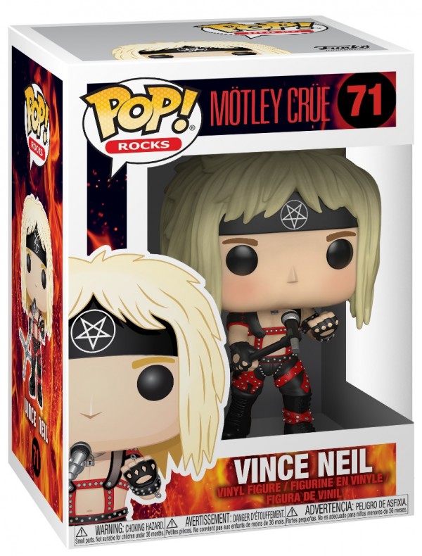 Фигурка Funko POP Rocks: Mötley Crüe – Vince Neil (9,5 см)