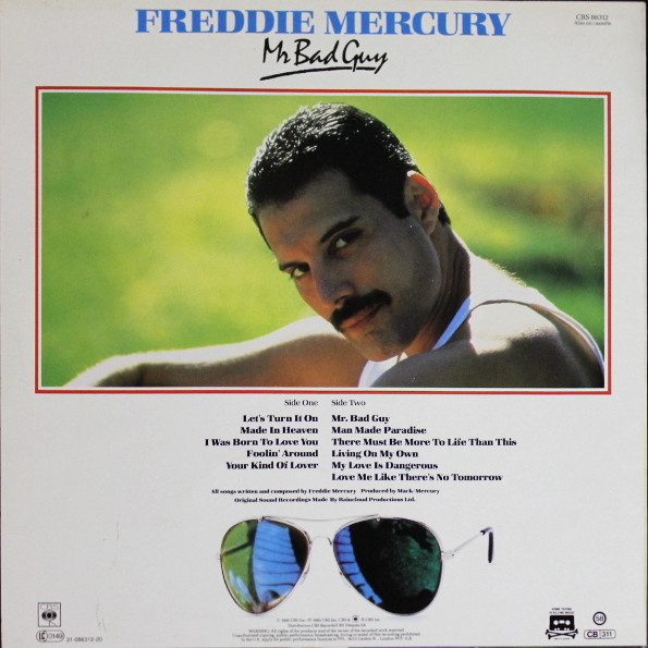 Freddie Mercury  Mr Bad Guy (LP)