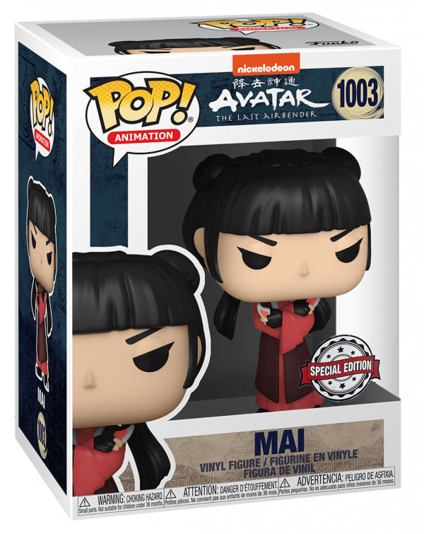 Фигурка Funko POP Animation: Avatar Aang The Last Airbender – Mai With Knives Exclusive (9, 5 см)