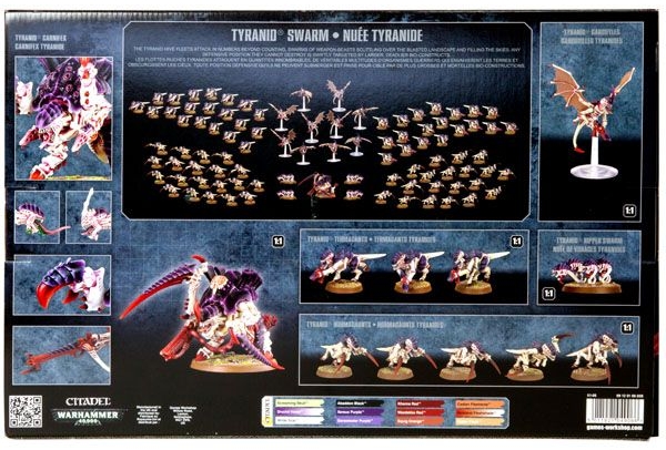 Набор миниатюр Warhammer 40,000. Tyranid Swarm