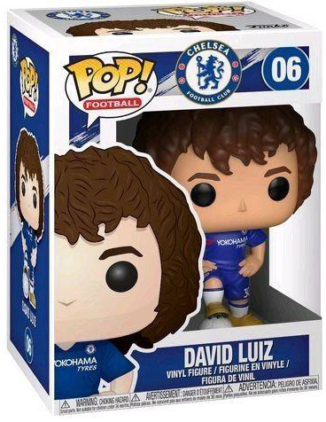  Funko POP Football: Chelsea  David Luiz (9,5 )