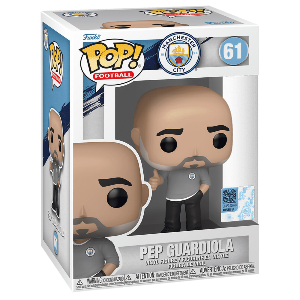 Фигурка Funko POP Football: Manchester City – Pep Guardiola (9,5 см)