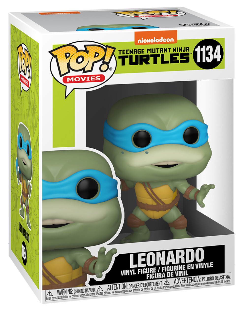  Funko POP Movies: Teenage Mutant Ninja Turtles 2  Leonardo (9,5 )