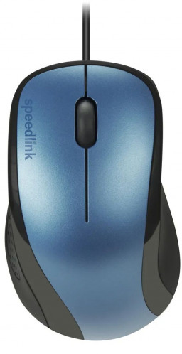 Мышь Speedlink Kappa Mouse проводная USB для PC (голубой) (SL-6113-BE-01)