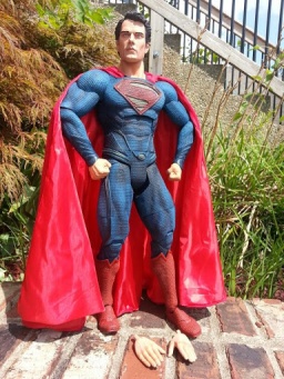  Man of Steel 1/4 Superman (Red and Blue Ver.) (46 )