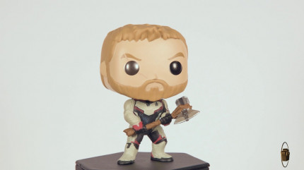  Funko POP Marvel: Avengers Endgame  War Machine Bobble-Head (9,5 )