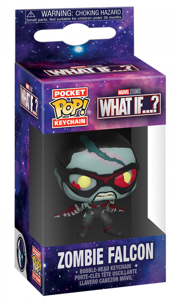 Брелок Funko POP Marvel: What If – Zombie Falcon