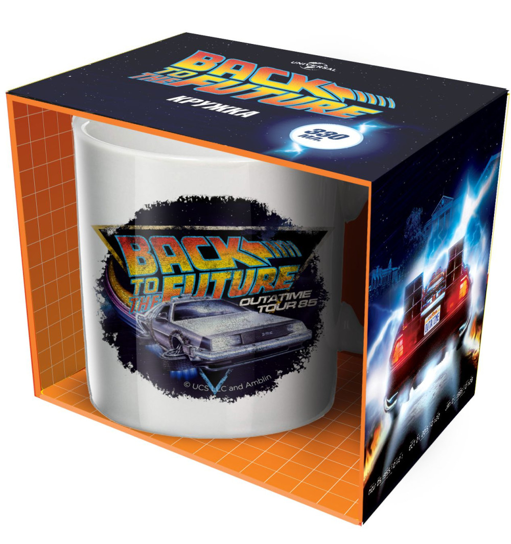 Кружка Back To The Future: 1985-1885 (330 мл, фарфор)