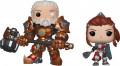   Funko POP Games: Overwatch  Reinhardt And Brigitte (2-Pack)