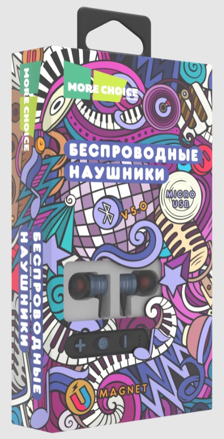 �������� More choice BG20 Bluetooth ��������� � ������ ������� (Blue)