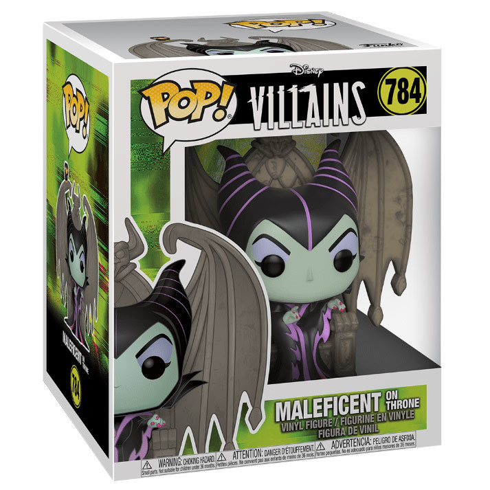  Funko POP: Disney Villains  Maleficent On Throne Deluxe (9,5 )