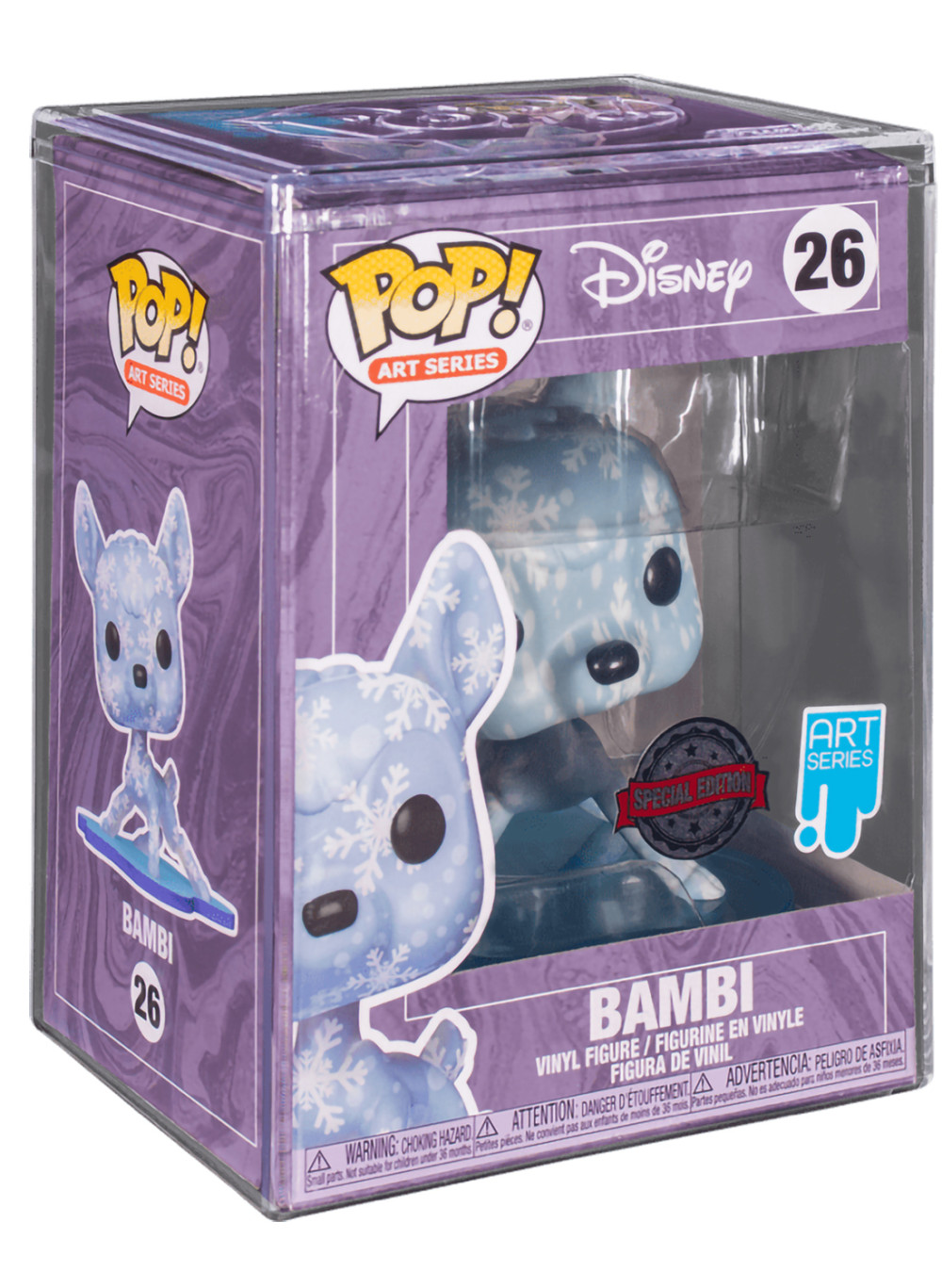  Funko POP Art Series: Disney  Bambi With Case Exclusive (9,5 )