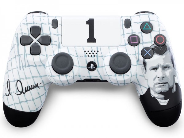 Геймпад DualShock 4 для PS4 беспроводной кастомизированный ФК Динамо «Чёрный паук» (RBW-DS041)
