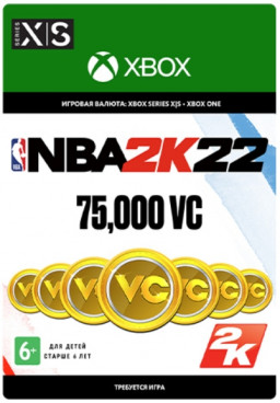 NBA2K22.75000VC [Xbox,]