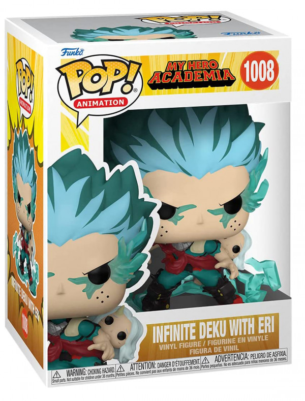 Фигурка Funko POP Animation: My Hero Academia S8 – Infinite Deku With Eri (9,5 см)