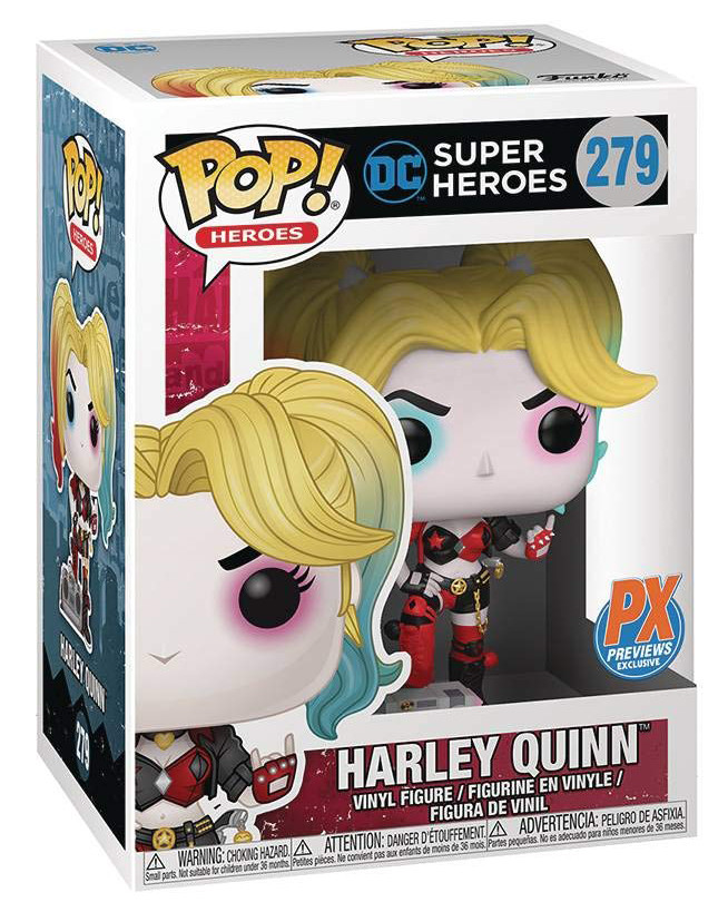  Funko POP Heroes: DC Super Heroes  Harley Quinn With Boombox