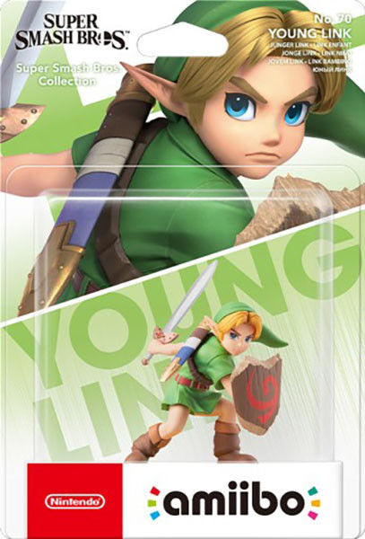 Super Smash Bros: Интерактивная фигурка amiibo – Молодой Линк