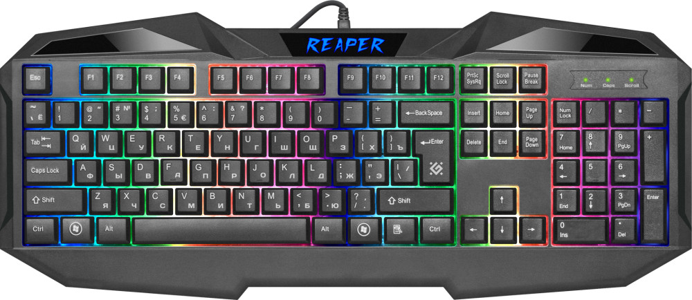 ������� �������� Defender Reaper MKP-018 RU: ���������� + ���� + ������ ��� PC