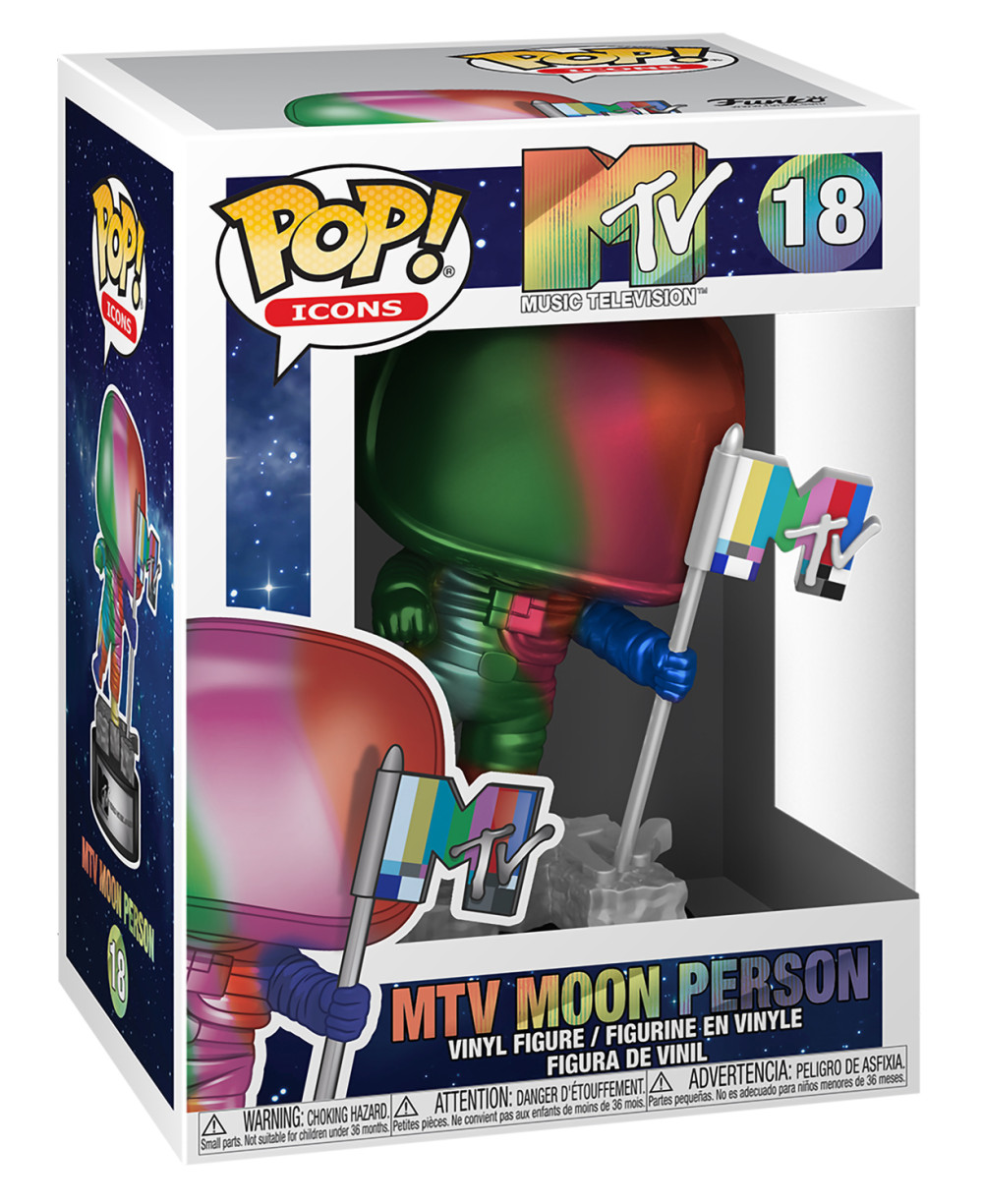  Funko POP Icons: MTV  Moon Person Rainbow (9,5 )